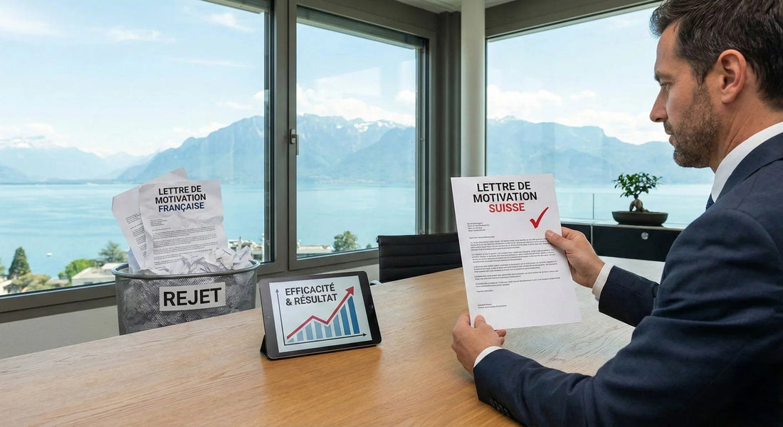 Lettre de motivation Suisse : le modèle à copier-coller (et les erreurs fatales)